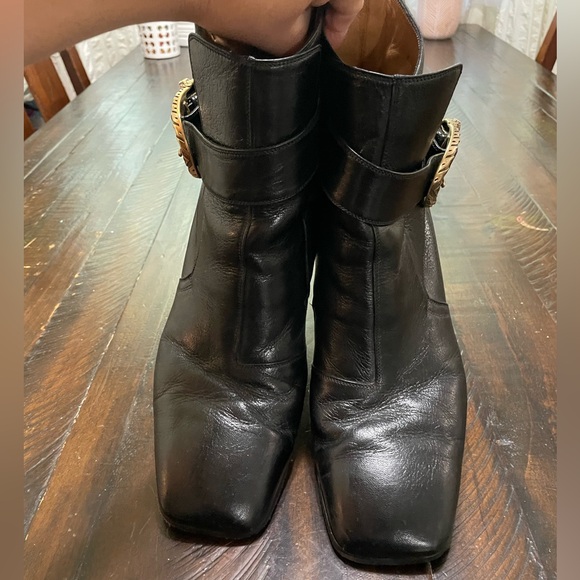 Gucci Dionysus Jodhpur Ankle lift boots lion buckle slip on - Picture 6 of 15